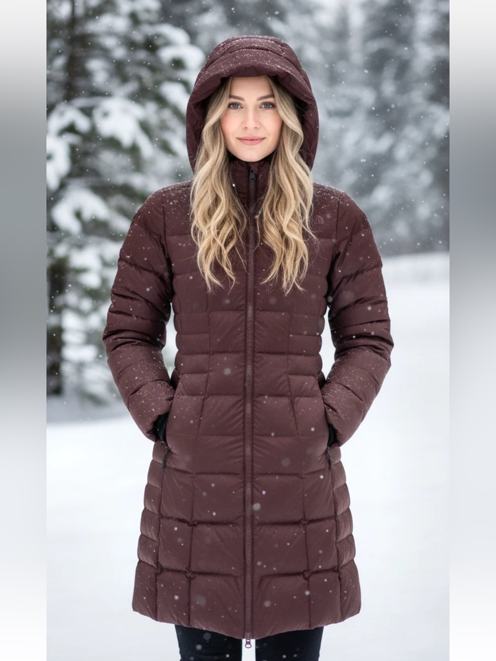 THE NORTH FACE 550, Metropolis puffy coat!